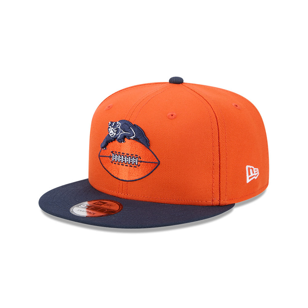 Chicago Bears New Era 9FIFTY Two Toned Retro EG Snapback Hat product image 3, provided for visual reference and product