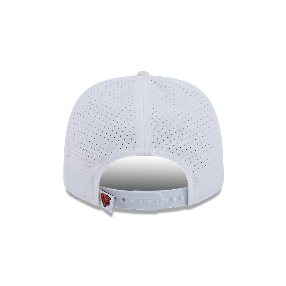 Chicago Bears New Era 9SEVENTY White EG Performance Stretch-Snap Adjustable Hat product image 6, provided for visual