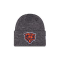 Chicago Bears New Era Bear Head Marbled Knit Beanie product image 1, provided for visual reference and product detail review