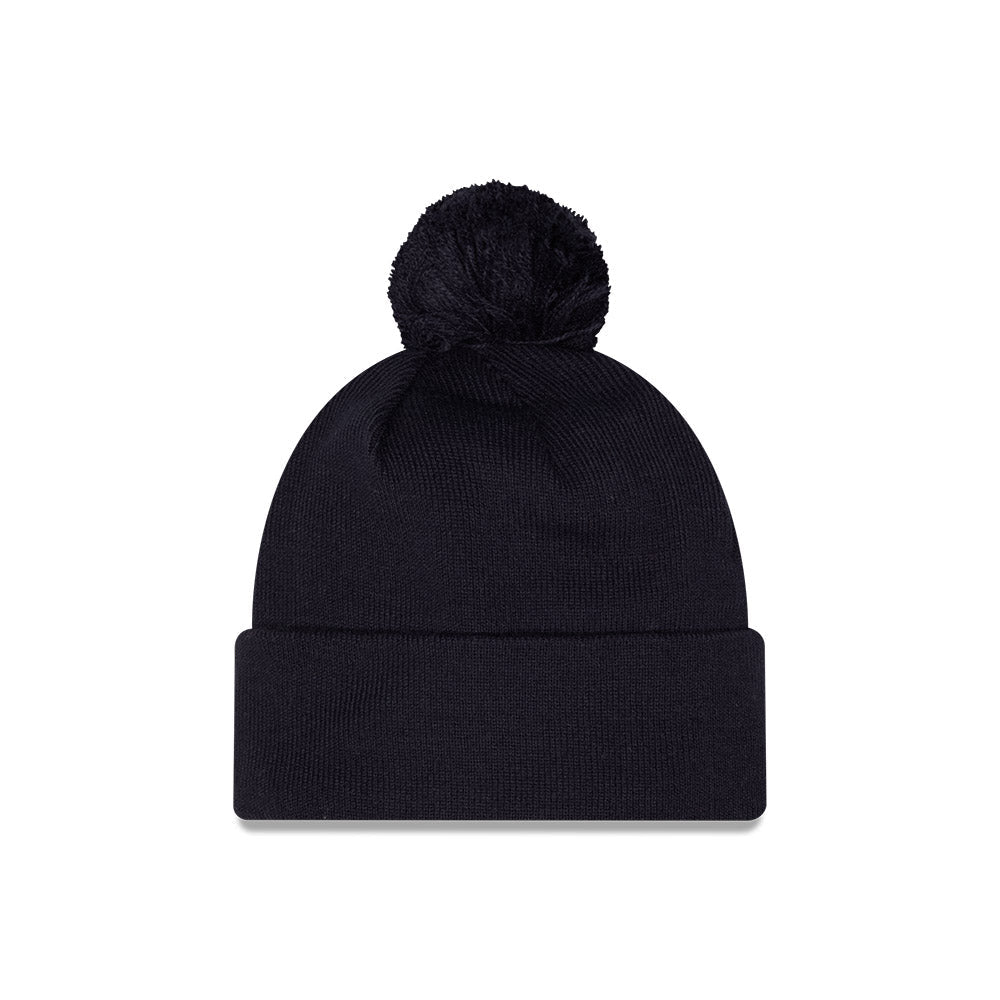 Chicago Bears New Era Navy Patch Knit Beanie product image 3, provided for visual reference and product detail review