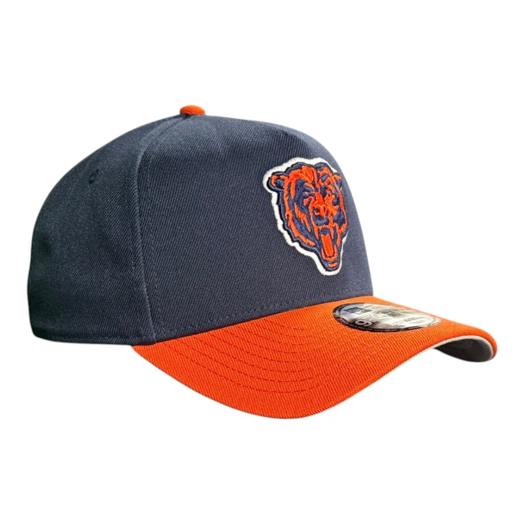 Chicago Bears New Era Navy/Orange 9FORTY A-Frame Adjustable Hat product image 3, provided for visual reference and product