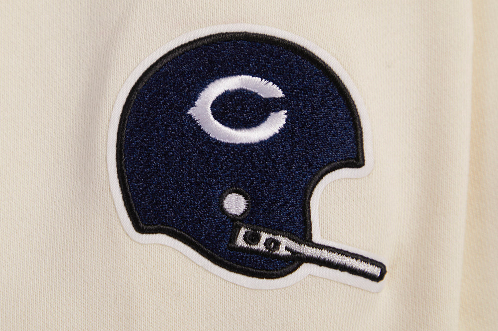 Chicago Bears Pro Standard Women Eggshell Retro Classic Crewneck Sweatshirt product image 6, provided for visual reference