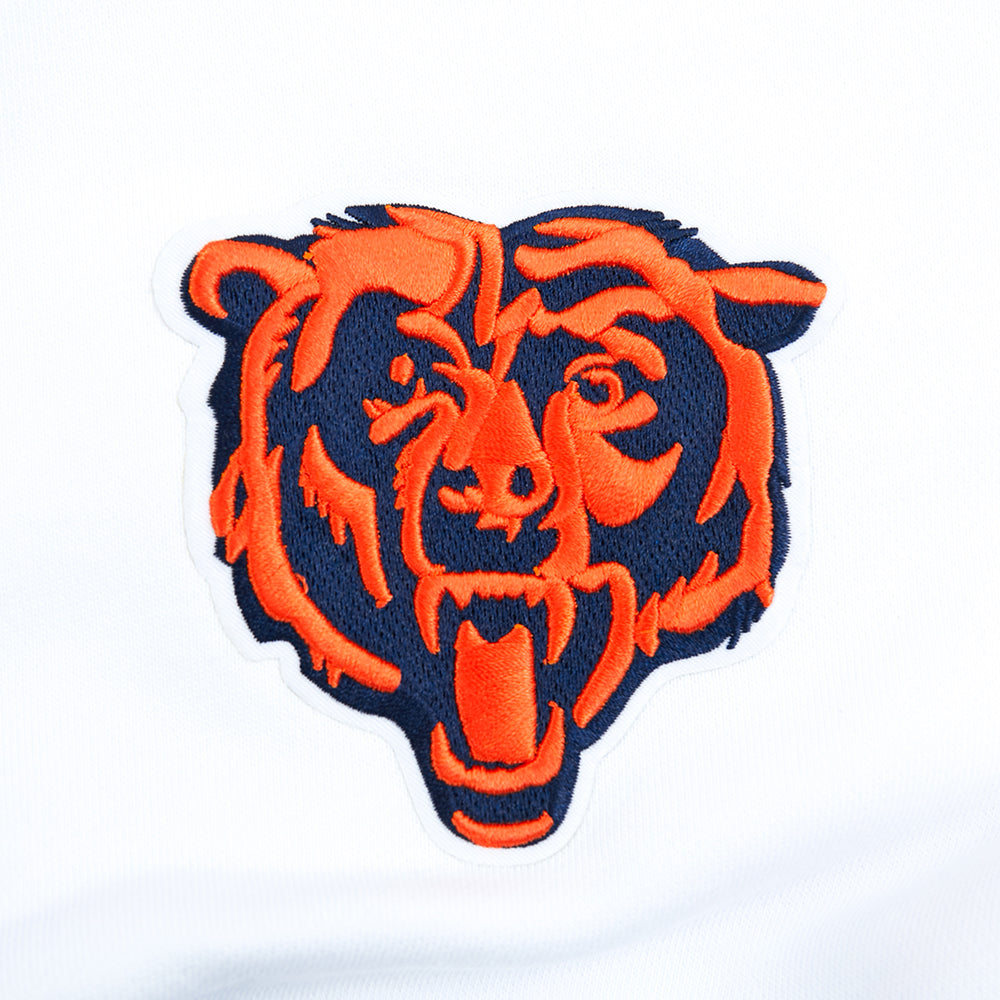 Chicago Bears Pro Standard Women White Wingspan Crewneck Sweatshirt product image 6, provided for visual reference and