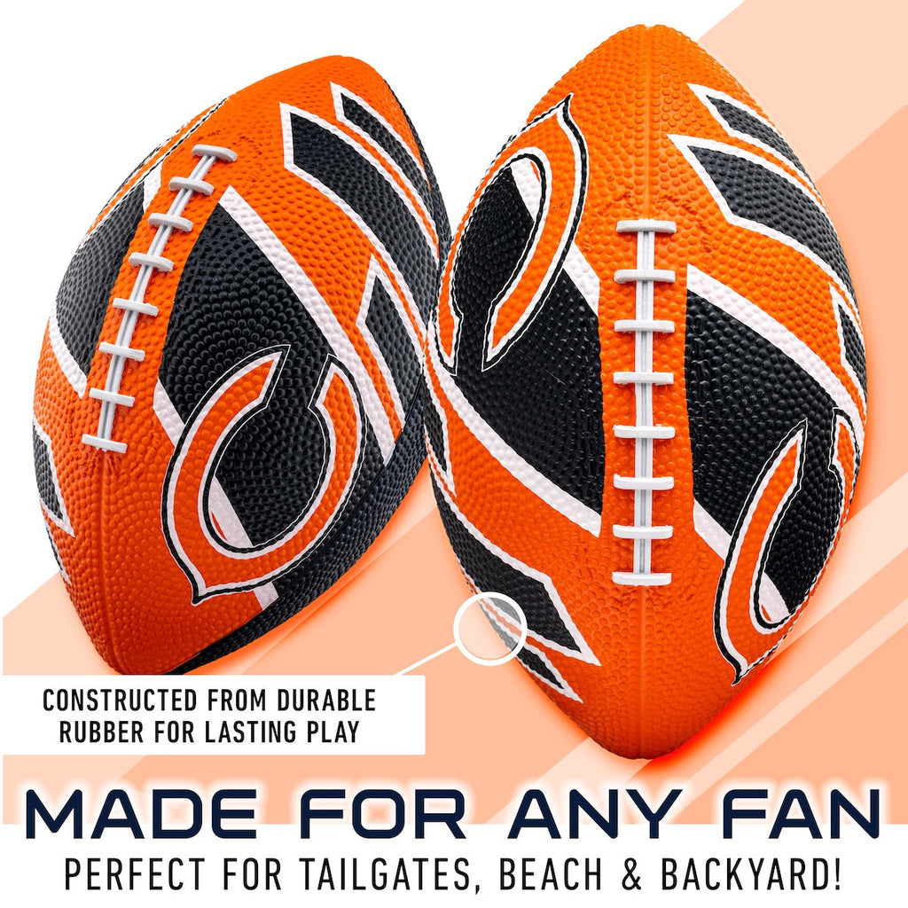 Chicago Bears Rubber Boxed Football product image 1, provided for visual reference and product detail review