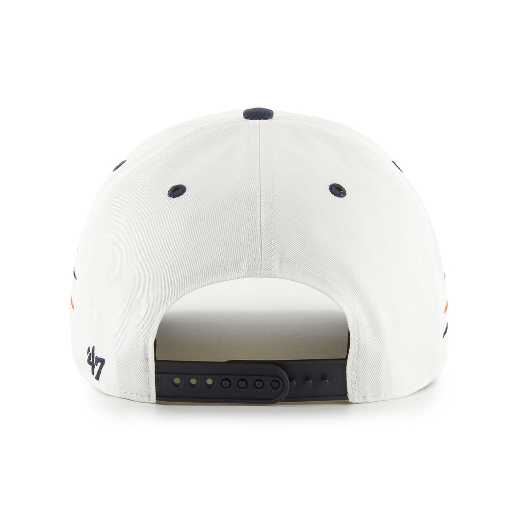 Chicago Bears White Diamond Cut '47 Hitch Adjustable Hat product image 2, provided for visual reference and product detail