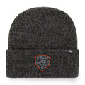 Chicago Bears '47 Black Brain Freeze Cuffed Knit Hat product image 1, provided for visual reference and product detail review