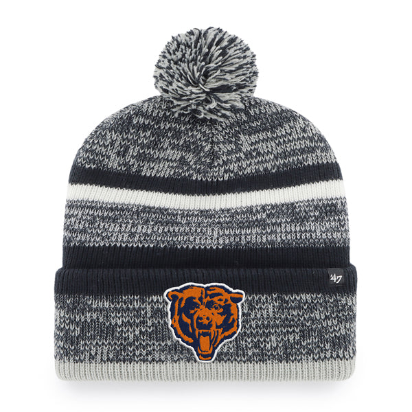Chicago Bears '47 Navy Northward Cuffed Knit Hat product image 1, provided for visual reference and product detail review