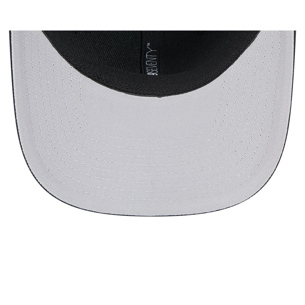 Chicago Blackhawks New Era 9SEVENTY Black Poly Stretch-Snap Adjustable Hat product image 5, provided for visual reference