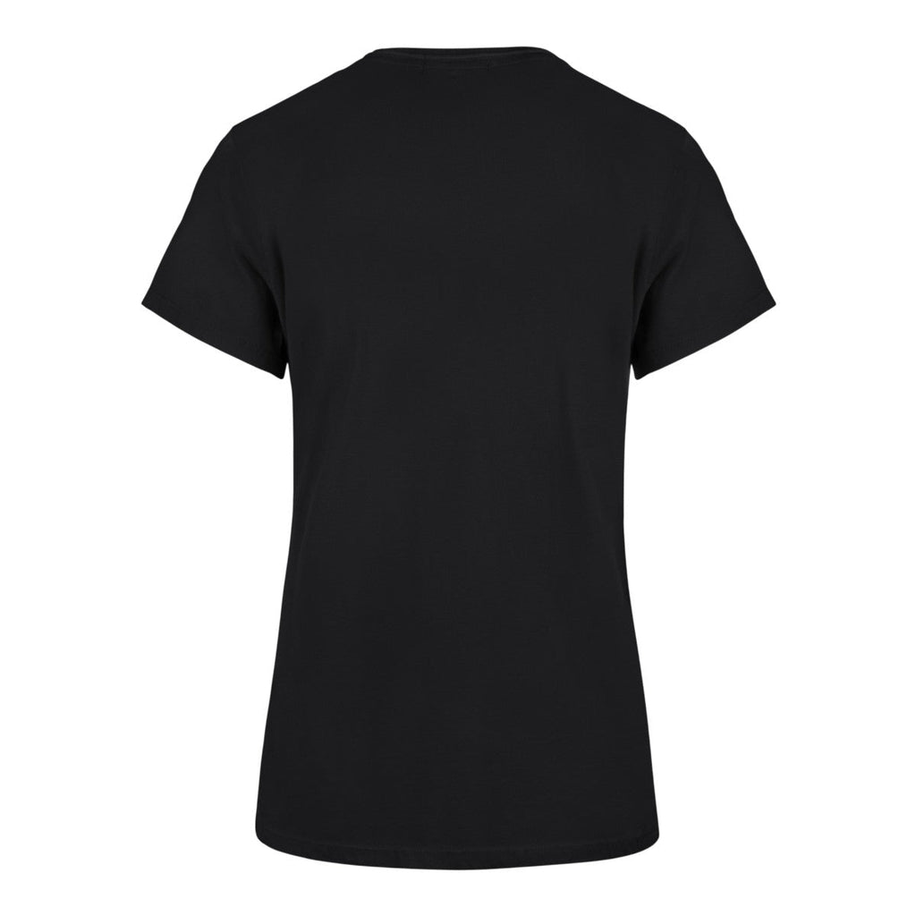 Chicago Blackhawks '47 Women Black 1837 Frankie T-Shirt product image 3, provided for visual reference and product detail