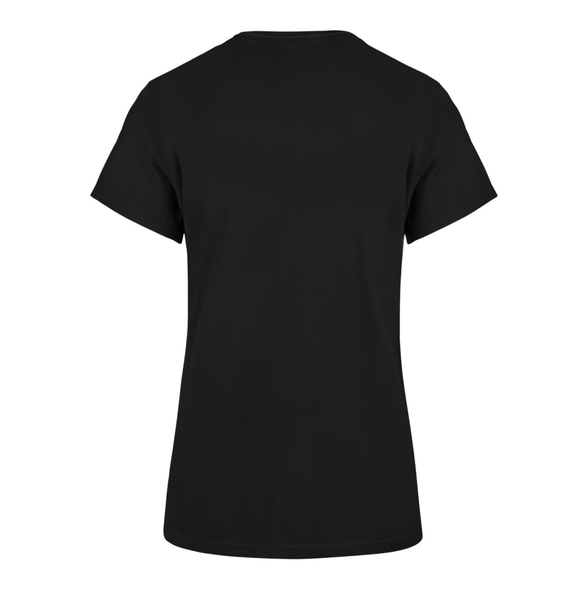 Chicago Blackhawks '47 Women Black Primary Logo Frankie T-Shirt product image 3, provided for visual reference and product