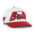 Chicago Bulls White Drop Shadow '47 Hitch Adjustable Hat product image 1, provided for visual reference and product detail