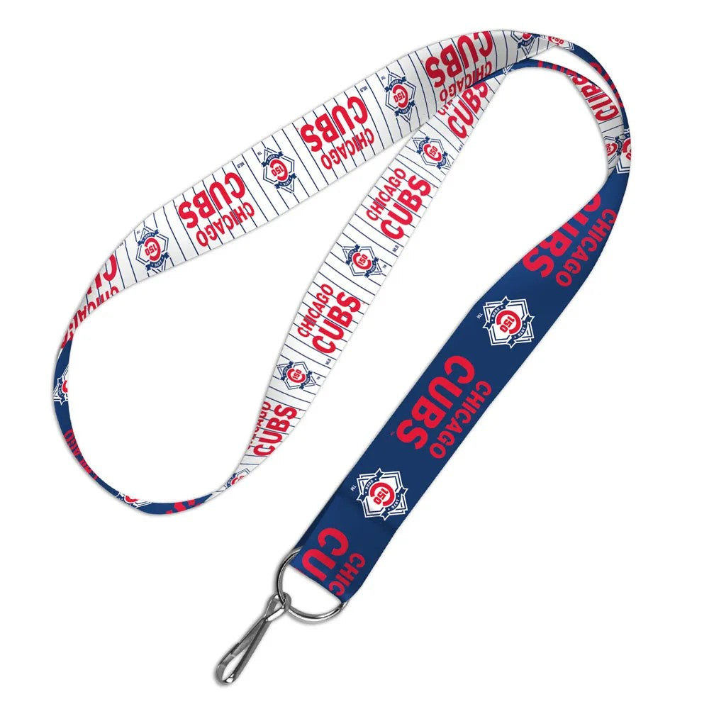 Chicago Cubs 150th Anniversary Lanyard product image 1, provided for visual reference and product detail review
