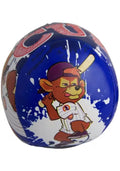 Chicago Cubs 4" Clark Bear Soft Ball product image 1, provided for visual reference and product detail review