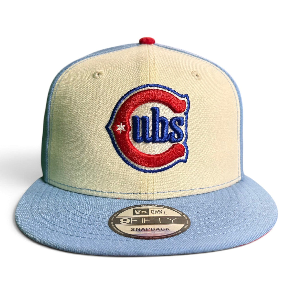 Chicago Cubs Chrome Alt 2 Logo New Era 9FIFTY Snapback Hat product image 1, provided for visual reference and product detail