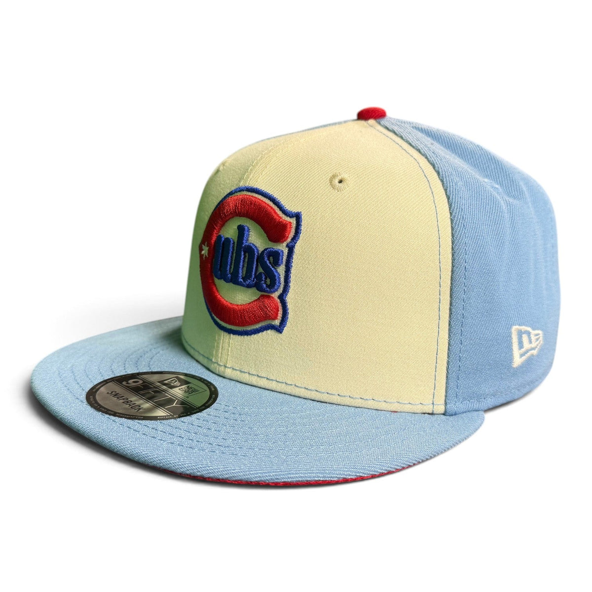 Chicago Cubs Chrome Alt 2 Logo New Era 9FIFTY Snapback Hat product image 3, provided for visual reference and product detail