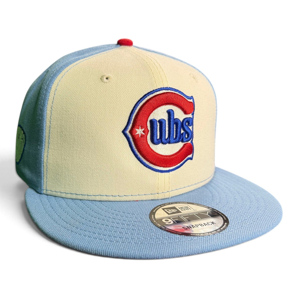 Chicago Cubs Chrome Alt 2 Logo New Era 9FIFTY Snapback Hat product image 2, provided for visual reference and product detail