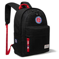 Chicago Cubs Montana West Black Backpack product image 1, provided for visual reference and product detail review