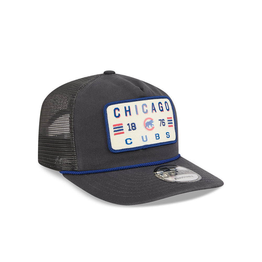 Chicago Cubs New Era 1920 Washed Grey Rope Adjustable Hat product image 1, provided for visual reference and product detail