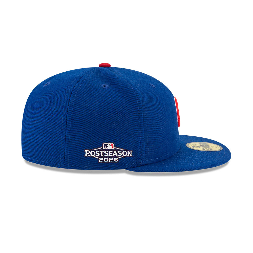 Chicago Cubs New Era 2026 POSTSEASON 59FIFTY Fitted Hat product image 6, provided for visual reference and product detail
