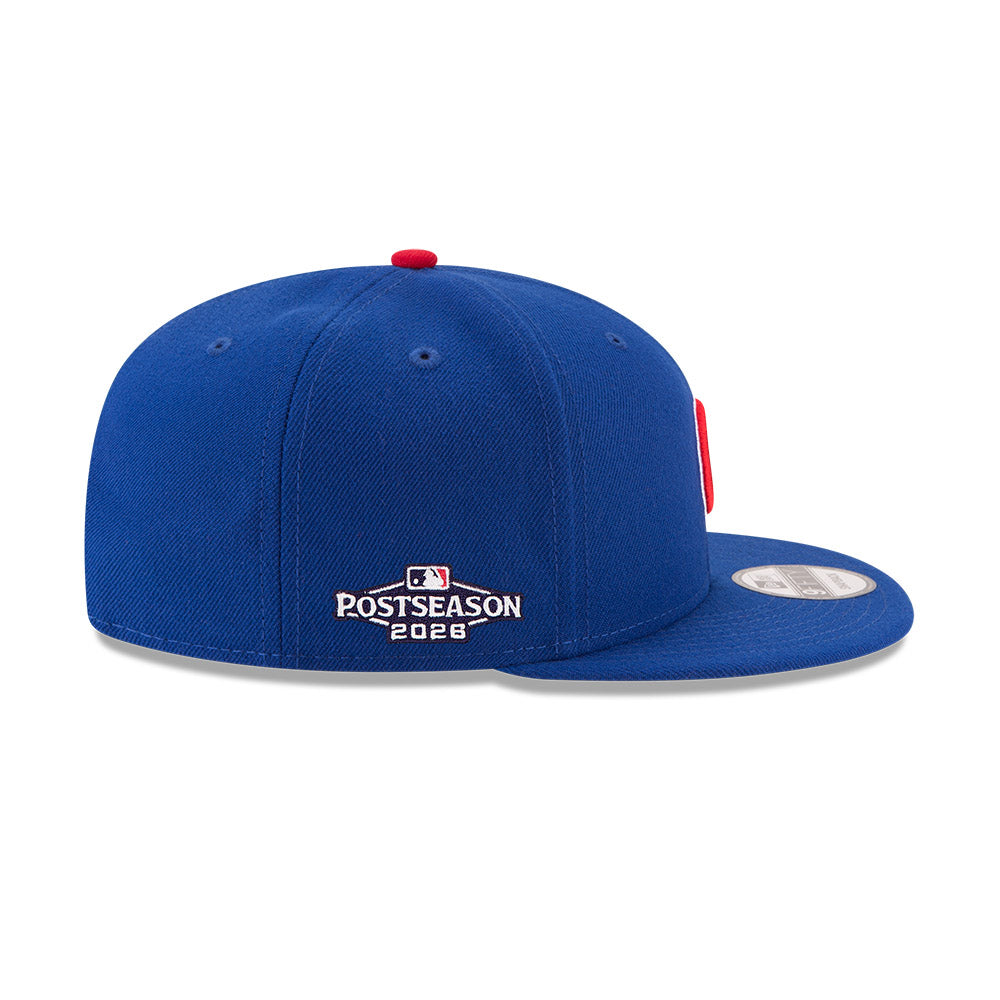 Chicago Cubs New Era 2026 POSTSEASON 9FIFTY Snapback Hat product image 4, provided for visual reference and product detail