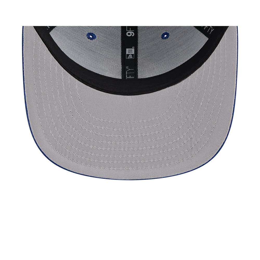 Chicago Cubs New Era 9FIFTY Low Profile Royal Crawl Bear Adjustable Trucker Hat product image 6, provided for visual