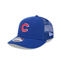 Chicago Cubs New Era 9FIFTY Low Profile Royal Trucker Adjustable Hat product image 1, provided for visual reference and