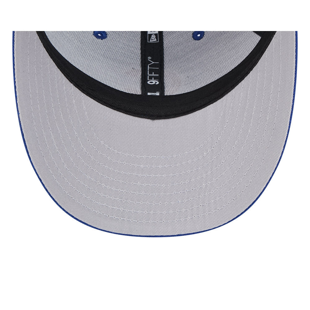 Chicago Cubs New Era 9FIFTY Low Profile Royal Trucker Adjustable Hat product image 6, provided for visual reference and