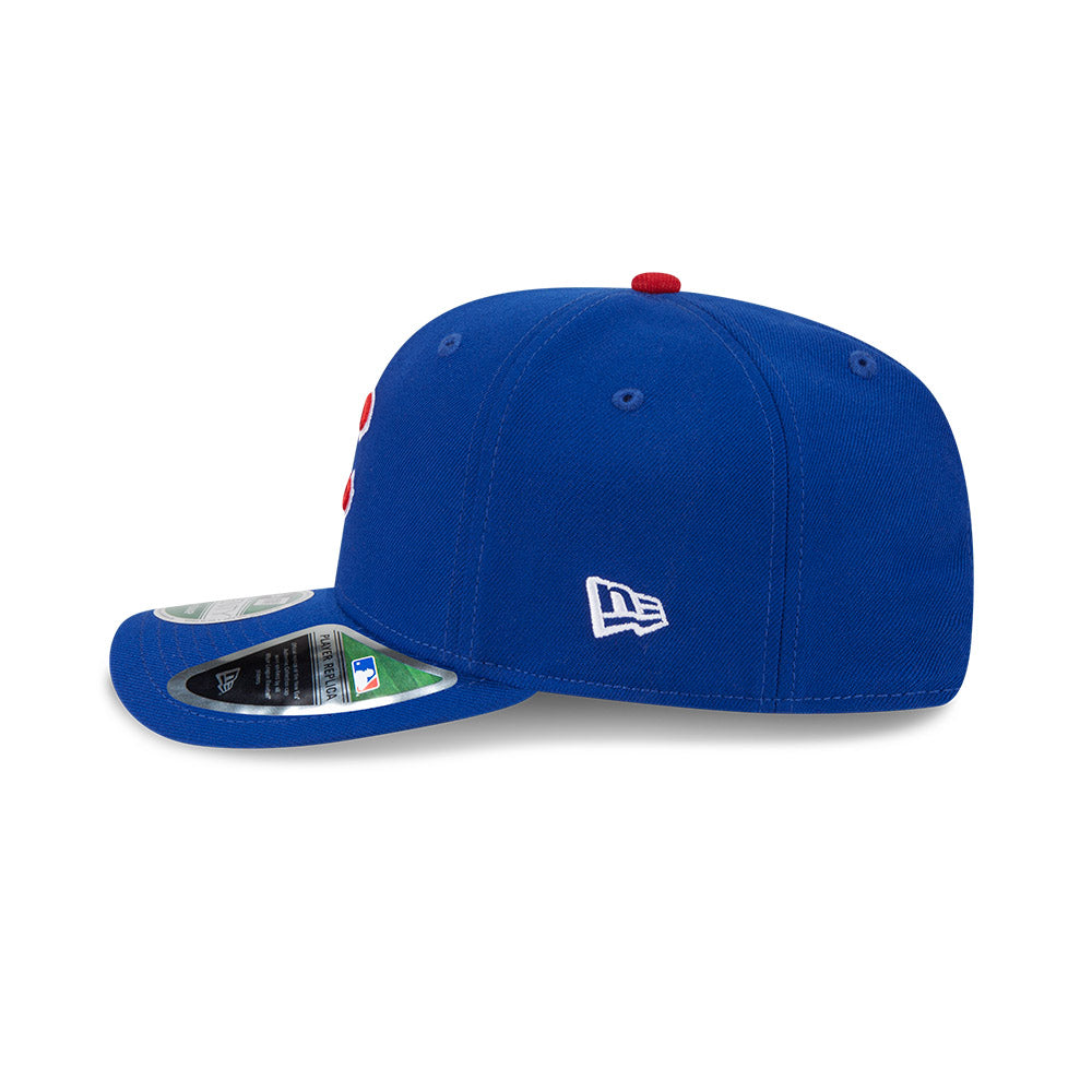 Chicago Cubs New Era 9SEVENTY 150th Anniversary Side Patch Home Stretch-Snap Adjustable Hat product image 4, provided for