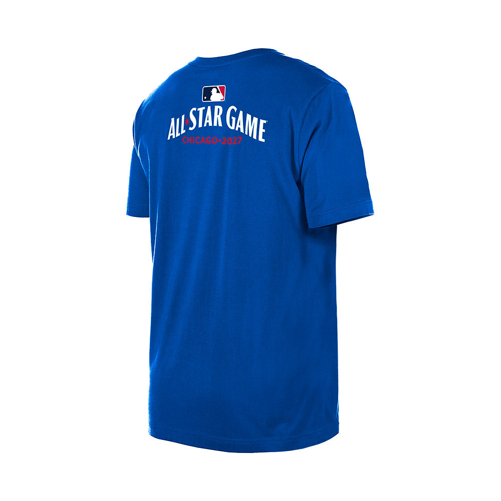 Chicago Cubs New Era Men Royal 2027 All Star Game T-Shirt product image 2, provided for visual reference and product detail