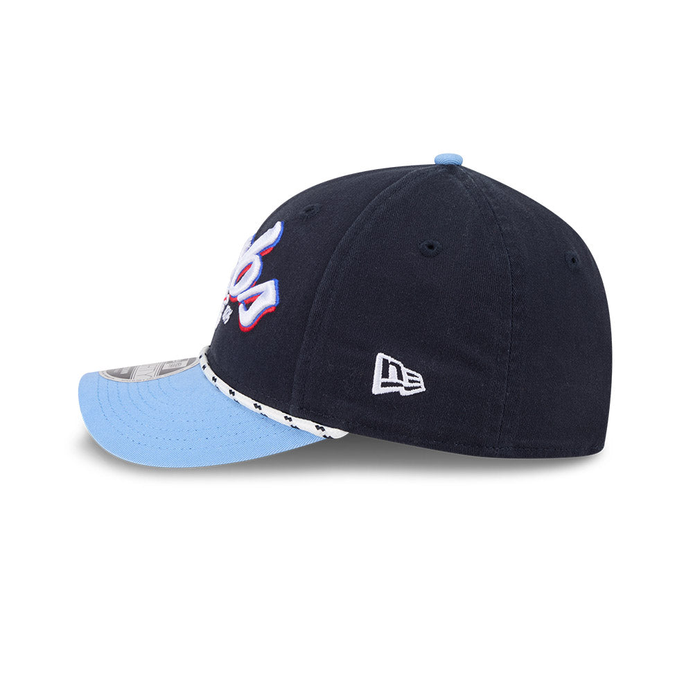 Chicago Cubs New Era Navy Rock Bear 9FORTY M-Crown Rope Adjustable Hat product image 5, provided for visual reference and