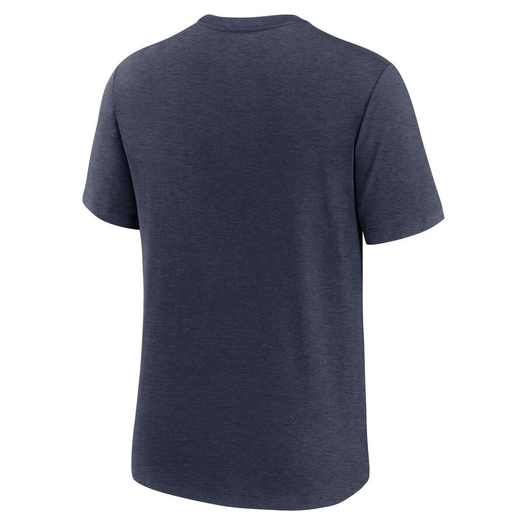 Chicago Cubs Nike Navy Heather Rock Bear Northsiders T-Shirt product image 3, provided for visual reference and product