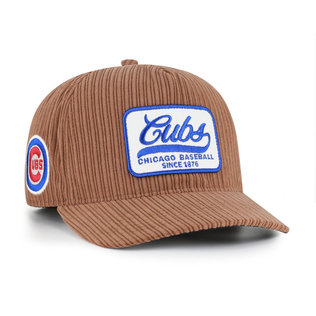 Chicago Cubs Pinecone Cord Patch '47 Hitch Adjustable Hat product image 1, provided for visual reference and product detail