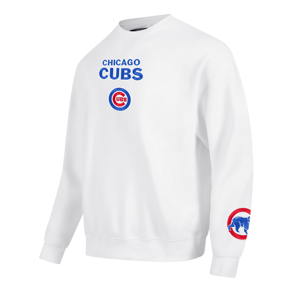 Chicago Cubs Pro Standard Wingspan White Long Sleeve Shirt product image 3, provided for visual reference and product detail