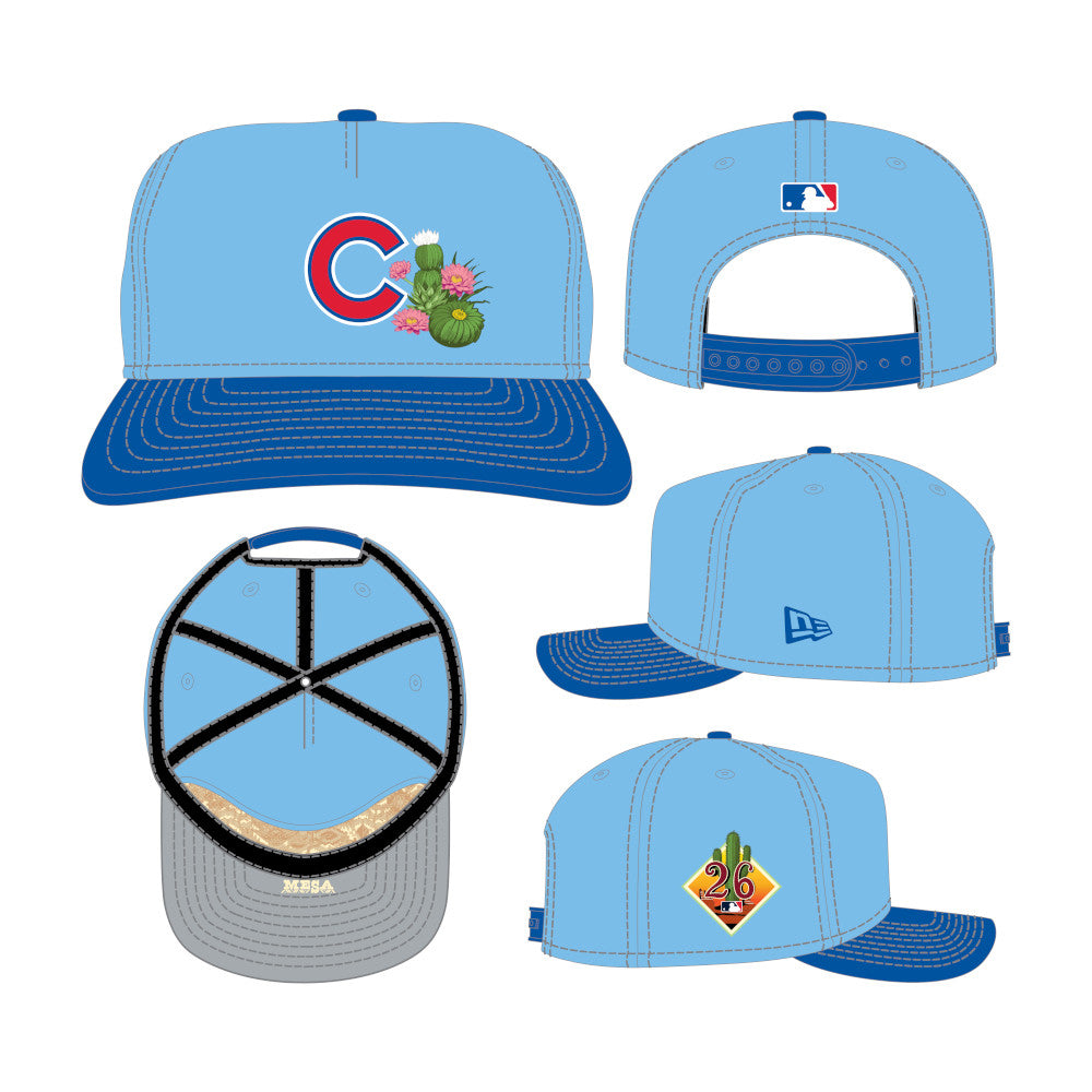 Chicago Cubs Spring Training 2026 On Field New Era 19TWENTY Stretch-Snap Adjustable Youth Hat product image 1, provided for