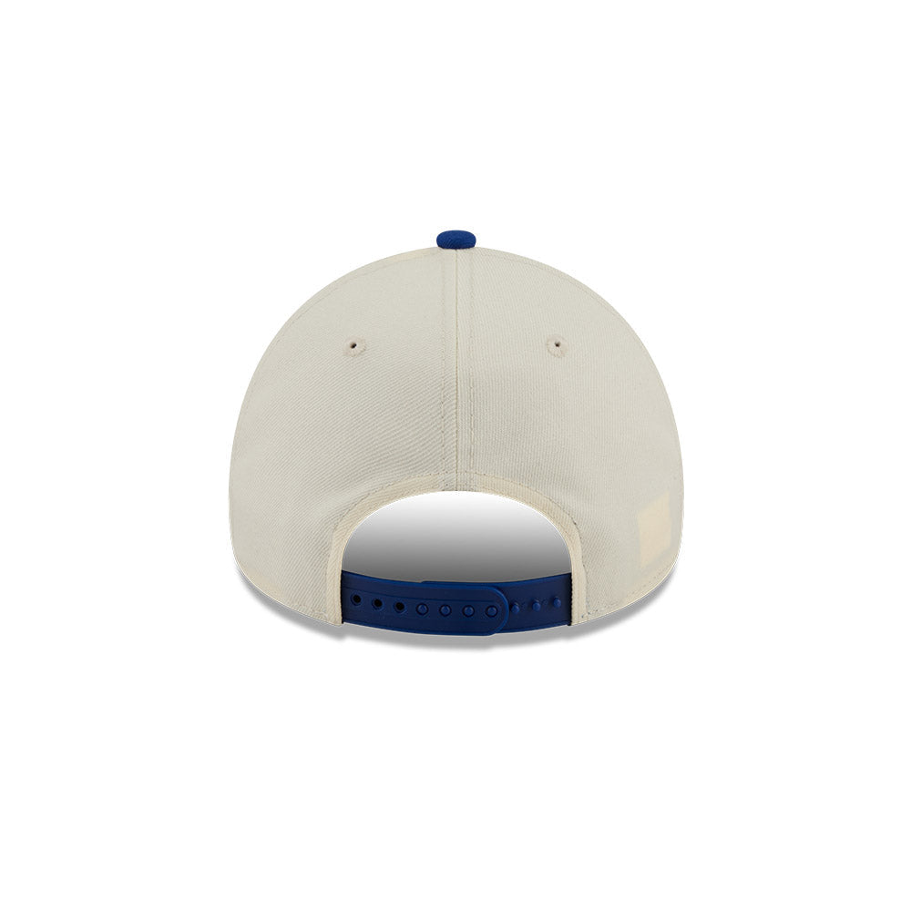 Chicago Cubs Spring Training New ERa 9FORTY A-Frame Beige/Royal Rope Adjustable Hat product image 6, provided for visual