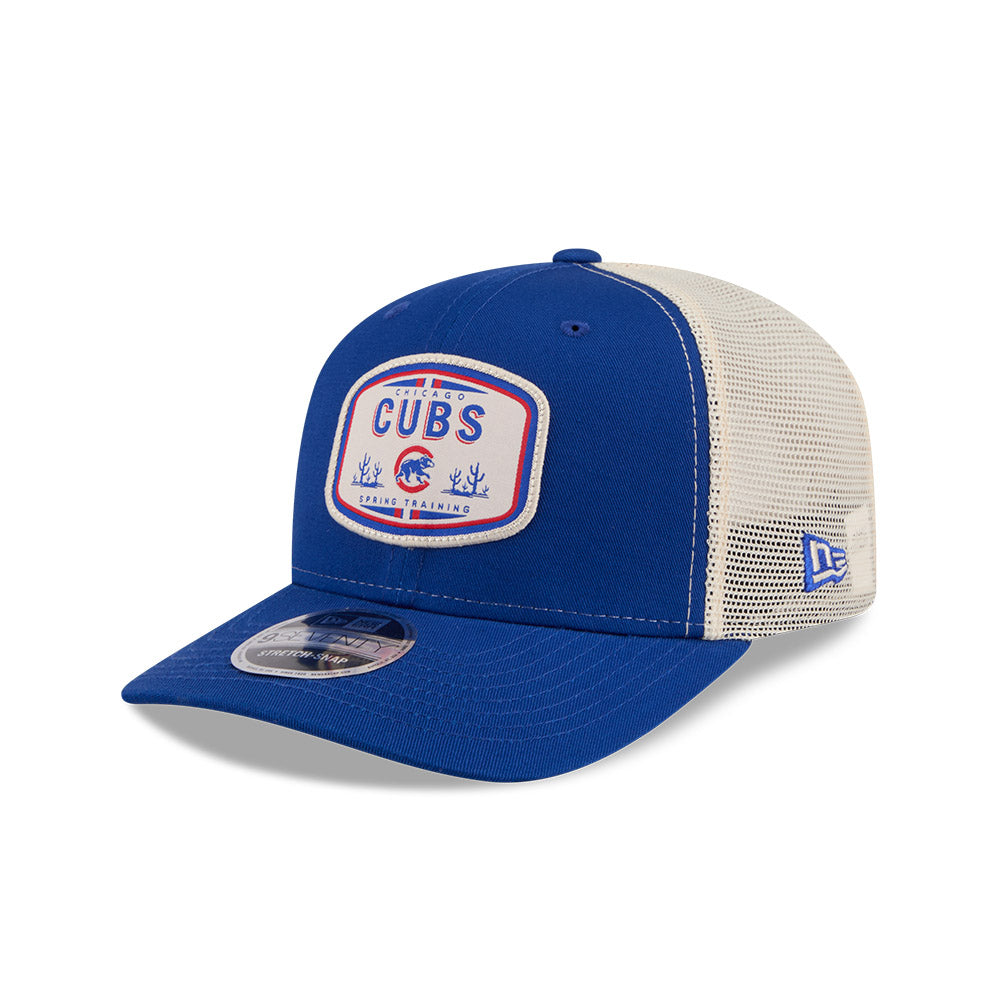 Chicago Cubs Spring Training New Era Cream/Royal Patch 9SEVENTY Stretch-Snap Adjustable Hat product image 3, provided for