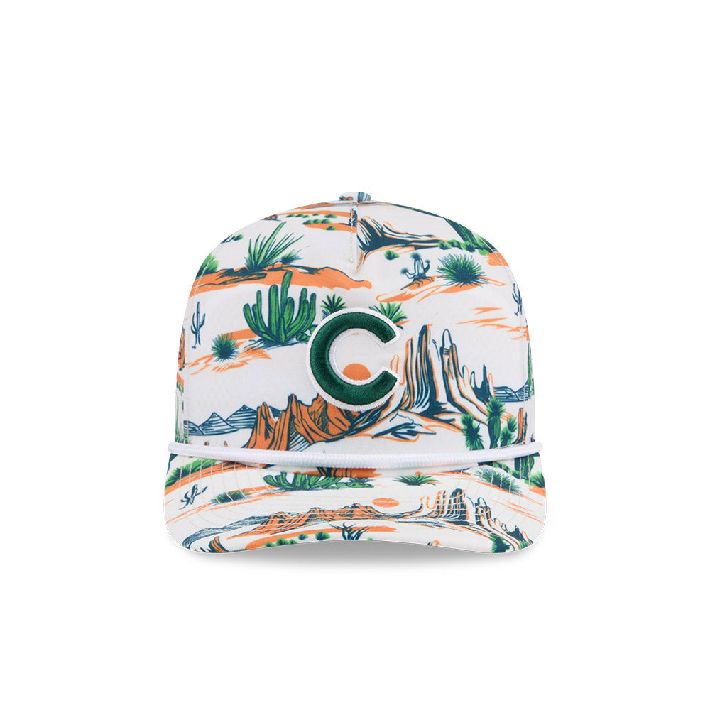 Chicago Cubs Spring Training New Era "C" Printed Cactus Desert Rope 19TWENTY Adjustable Hat product image 2, provided for