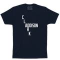 Clark & Addison T-Shirt by Obvious Shirts product image 1, provided for visual reference and product detail review