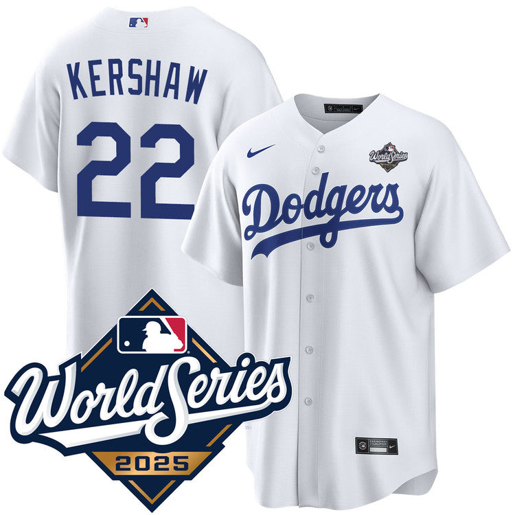 Clayton Kershaw Los Angeles Dodgers Home 2025 World Series product image 1