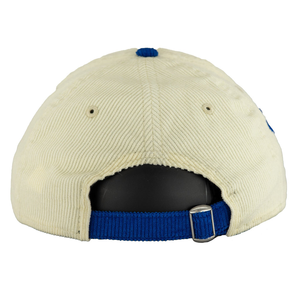 Chicago Cubs Corduroy Chrome/Royal Caitlin New Era 9TWENTY Adjustable Hat product image 4, provided for visual reference and