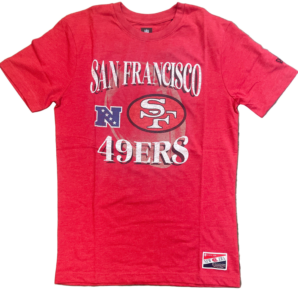 New Era Men San Francisco 49ers T-Shirt product image 1, provided for visual reference and product detail review
