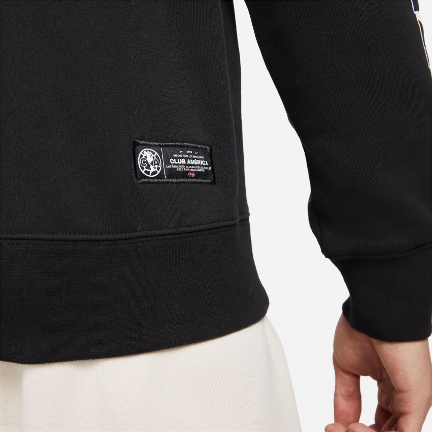 Nike Men Club América Fleece Pullover Hoodie product image 4, provided for visual reference and product detail review