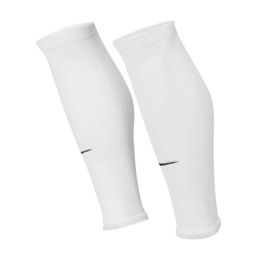 Nike Strike Soccer Sleeves-White product image 1, provided for visual reference and product detail review