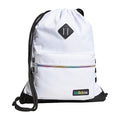ADIDAS CLASSIC 3S SACKPACK DRAWSTRING BAG-White/Black product image 1, provided for visual reference and product detail