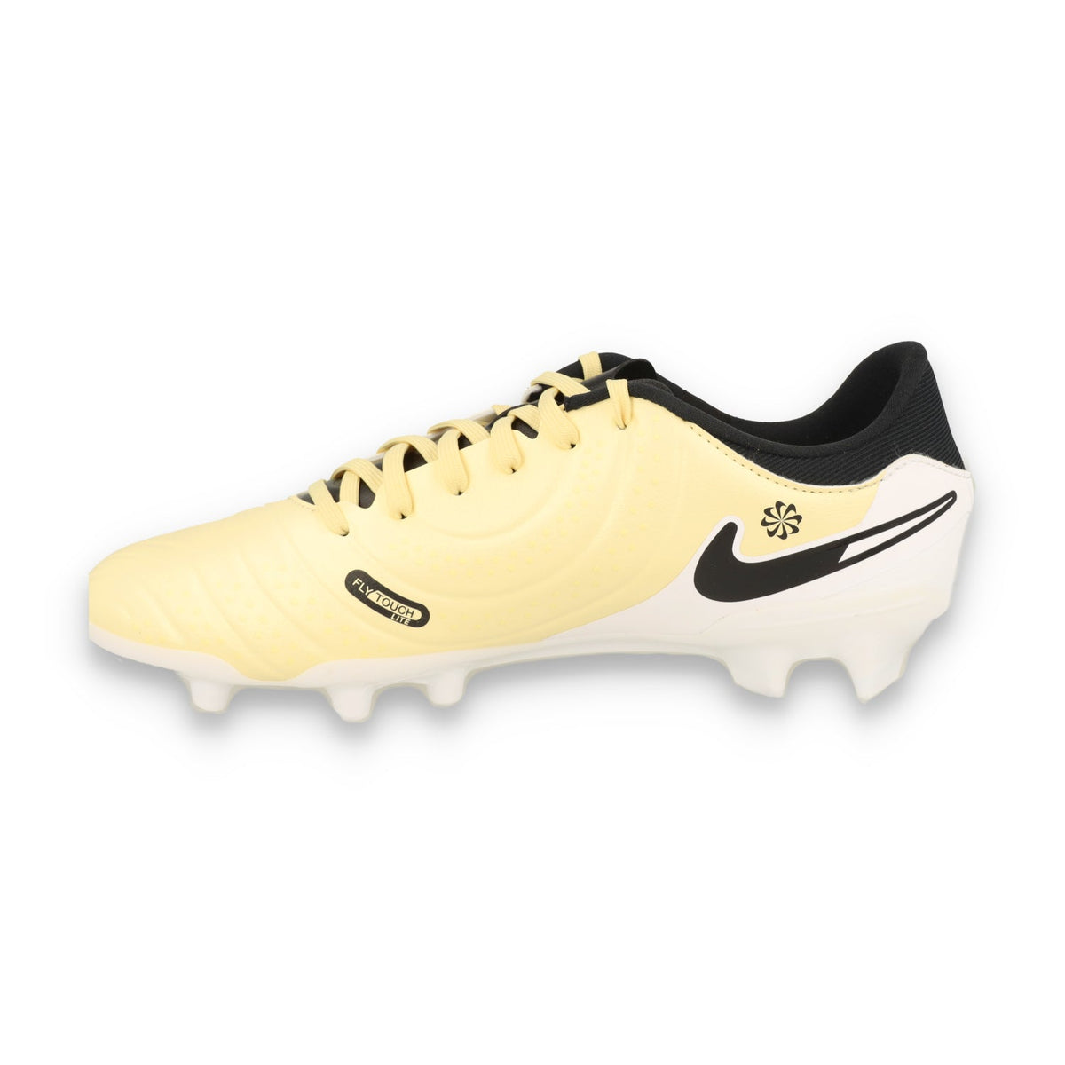 Nike Tiempo Legend 10 Academy FG-LEMONADE/BLACK/MTLC GOLD COIN product image 2, provided for visual reference and product