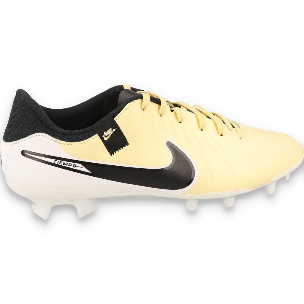 Nike Tiempo Legend 10 Academy FG-LEMONADE/BLACK/MTLC GOLD COIN product image 1, provided for visual reference and product