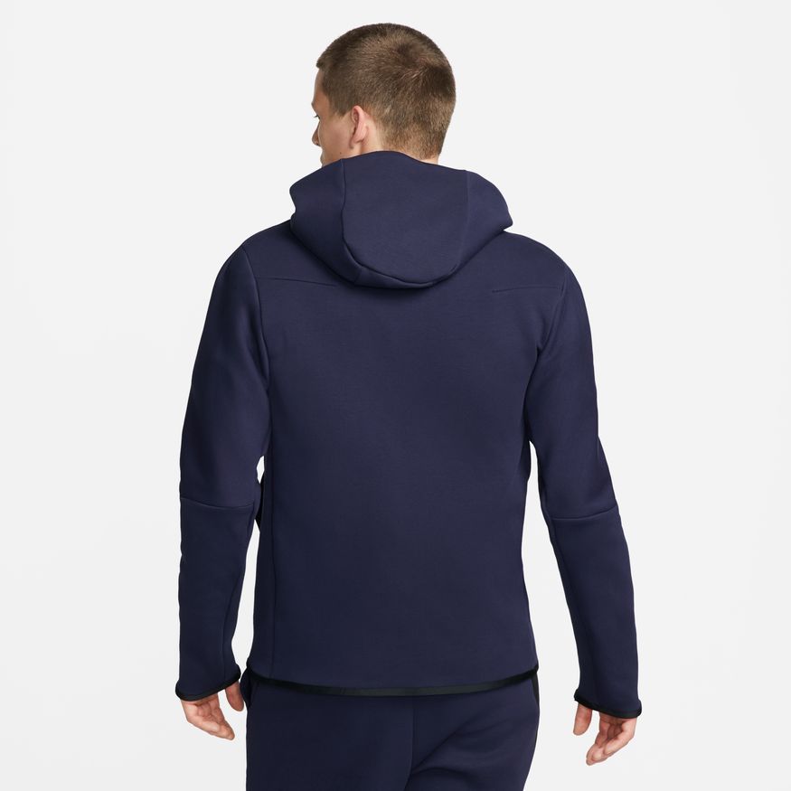 Nike Men Paris Saint-Germain Tech Fleece Windrunner Full-Zip Hoodie product image 2, provided for visual reference and