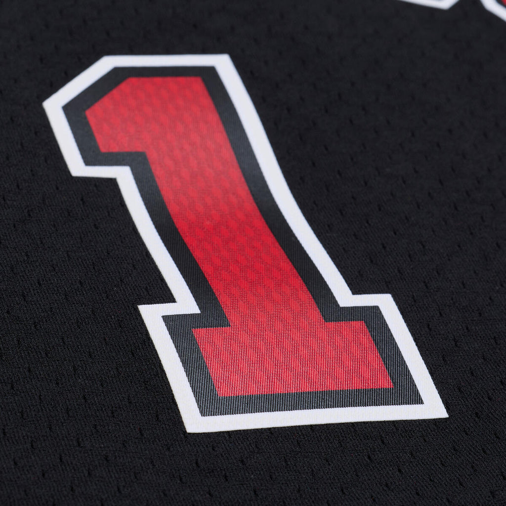 Derrick Rose Chicago Bulls Mitchell & Ness Black Swingman Jersey product image 3, provided for visual reference and product