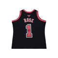 Derrick Rose Chicago Bulls Mitchell & Ness Black Swingman Jersey product image 1, provided for visual reference and product