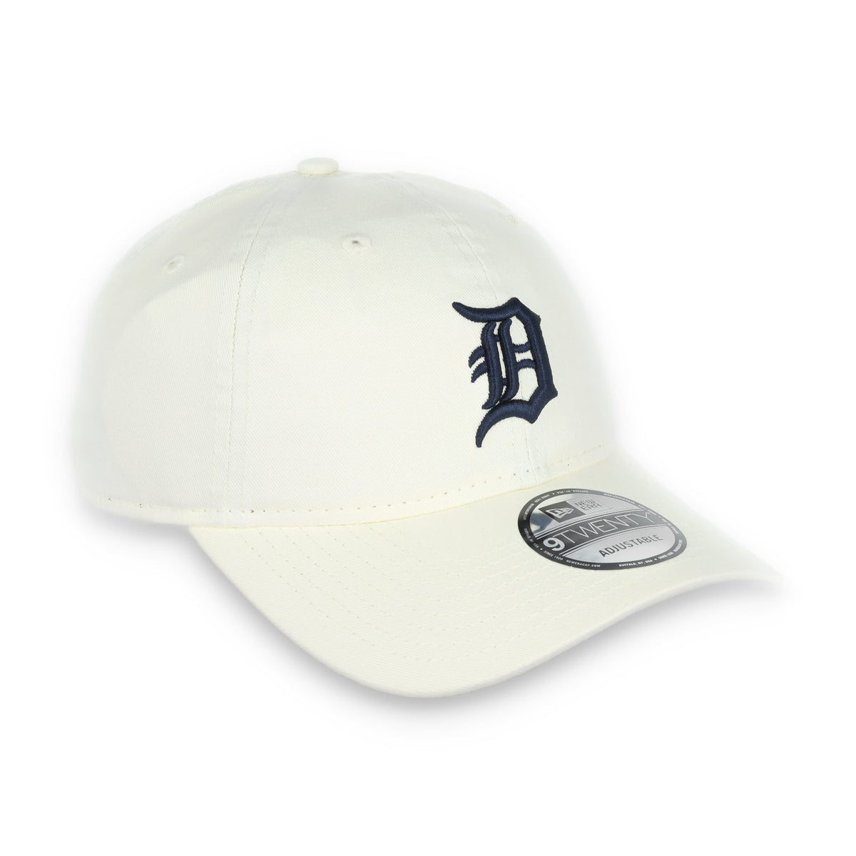New Era Detroit Tigers Core Classic 2.0 9Twenty Adjustable Hat- Ivory product image 2, provided for visual reference and